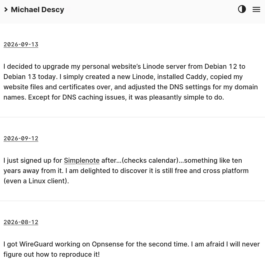 Micro Blog