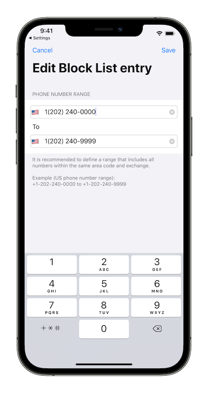 Simple Call Blocker
